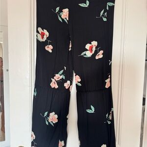 Reformation Floral Black suit